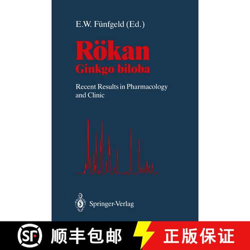 【3-4周达】Rökan : Ginkgo biloba Recent Results in Pharmacology and Clinic [9783540192619]