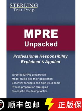 预订 MPRE Unpacked: Professional Responsibility Explained & Applied for Multistate Professional Respo... [9798885571715]