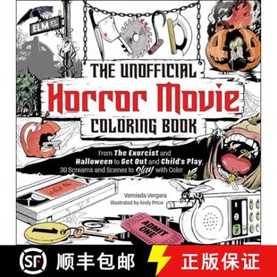 Exorcist the From Elm... Nightmare 9781507221365 Movie 4周达 Saw The Coloring Unofficial and Book Horror
