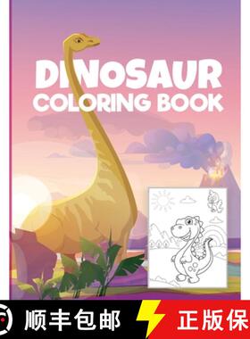 【3-4周达】Dinosaur coloring book for kids: - Wonderful Coloring & Activity Book for Kids with Dinosa... [9782361138943]