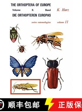 【3-4周达】Die Orthopteren Europas / the Orthoptera of Europe: The Orthoptera of Europe [9789061931218]