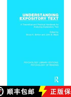 【3-4周达】Understanding Expository Text: A Theoretical and Practical Handbook for Analyzing Explanat... [9781138296558]