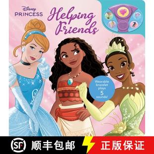 【3-4周达】Disney Princess: Helping Friends Book and Bracelet Sound Book [9798384600046]