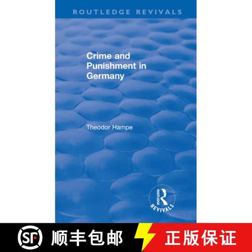 【3-4周达】Revival: Crime and Punishment in Germany (1929) [9781138554085]