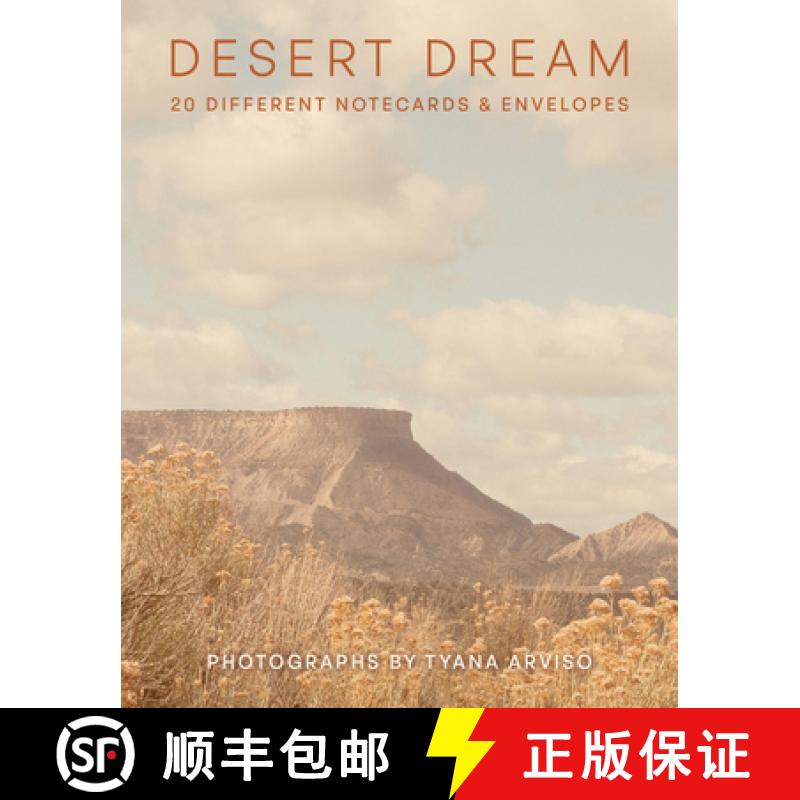 【3-4周达】Desert Dream Notes: 20 Different Notecards and Envelopes [9781797228068]