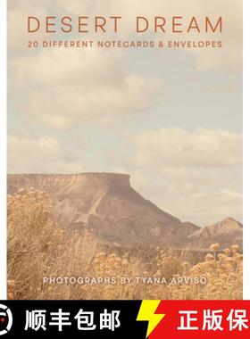 【3-4周达】Desert Dream Notes: 20 Different Notecards and Envelopes [9781797228068]