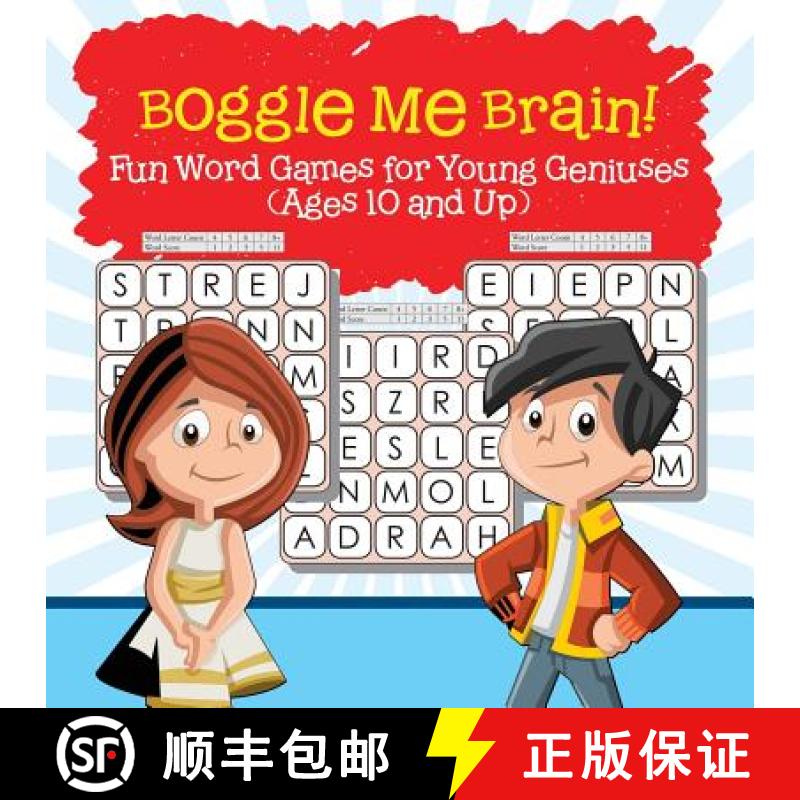 【4周达】Boggle Me Brain! Fun Word Games for Young Geniuses (Ages 10 and Up) [9781682600870]