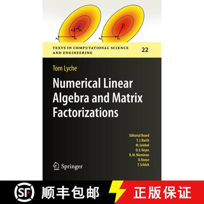 【3-4周达】Numerical Linear Algebra and Matrix Factorizations [9783030364700]