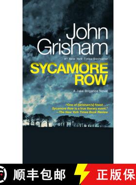 【3-4周达】Sycamore Row: A Jake Brigance Novel [9780345543240]
