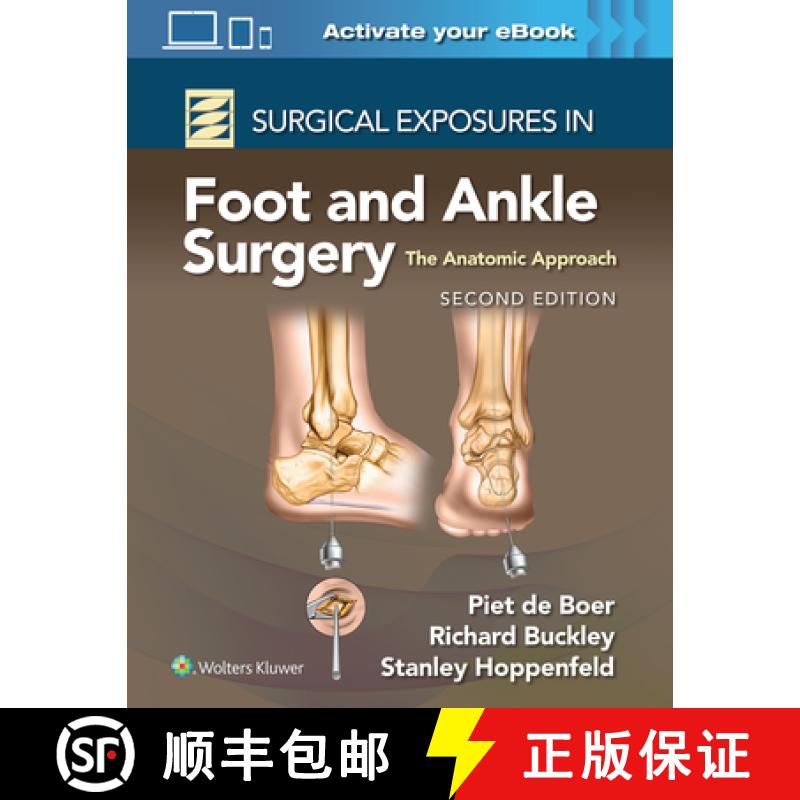 【2-3周达】Surgical Exposures in Foot and Ankle Surgery: The Anatomic Approach [9781975192051]