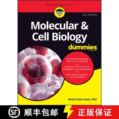 【3-4周达】Molecular & Cell Biology For Dummies, 2Nd Edition [Wiley生命科学] [9781119620402]