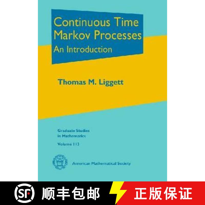 【3-4周达】Continuous Time Markov Processes: An Introduction [9780821849491]