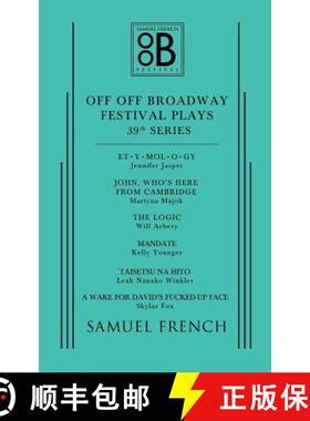 【3-4周达】Off Off Broadway Festival Plays, 39th Series [9780573703751]