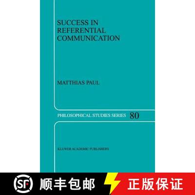 【4周达】Success in Referential Communication [9789048153220]