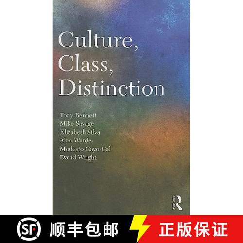 【3-4周达】Culture, Class, Distinction [9780415422420]
