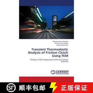 Clutch Thermoelastic 9783659502590 FEM Using Friction Analysis Transient 预订