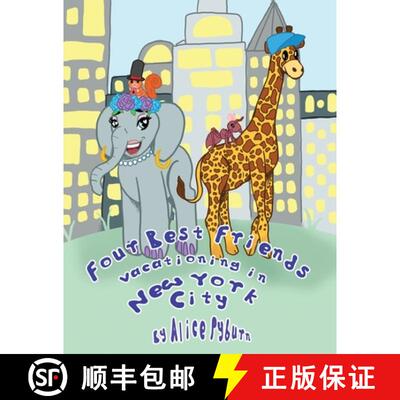 【3-4周达】Four Best Friends Vacationing in New York City [9781685372330]