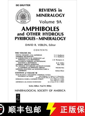 【3-4周达】Amphiboles and Other Hydrous Pyriboles Mineralogy [9780939950102]