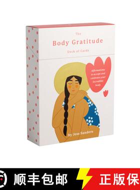 【3-4周达】The Body Gratitude Deck of Cards : Affirmations to accept and celebrate your incredible body [9781922417695]