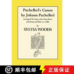 Pachelbel Canon Harp 预订 9780936661186 Johann