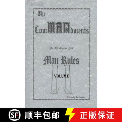 【3-4周达】The ComMANdments; The Official Guide Book to Man Rules, volume II [9781458384737]