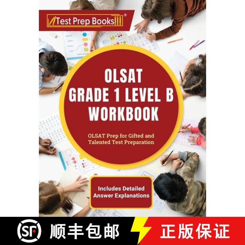 【3-4周达】OLSAT Grade 1 Level B Workbook: OLSAT Prep for Gifted and Talented Test Preparation [Inclu... [9781637759400]