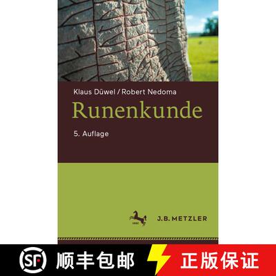 【3-4周达】Runenkunde (5., aktualisierte und erweiterte  Aufl. 2023) (5., aktualisierte und erweitert... [9783476046291]