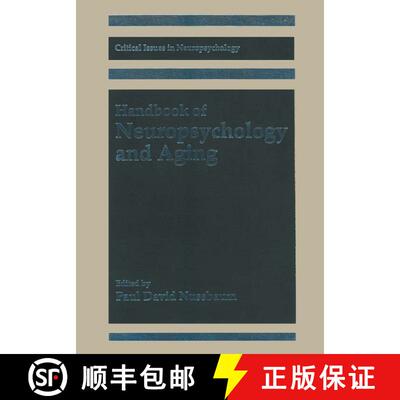 【3-4周达】精装 Handbook of Neuropsychology and Aging [9780306454608]