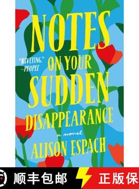 【3-4周达】Notes on Your Sudden Disappearance: A Novel [9781250871442]