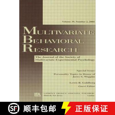 【3-4周达】Personality Topics in Honor of Jerry S. Wiggins: A Special Issue of Multivariate Behaviora... [9780805895063]