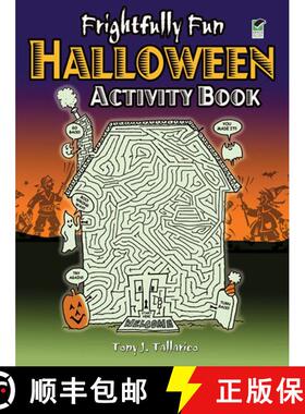 预订 Frightfully Fun Halloween Activity Book [9780486471310]
