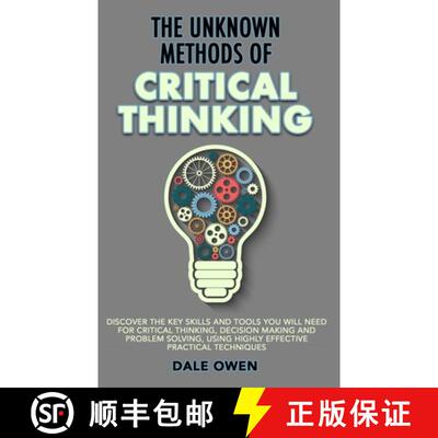 【3-4周达】Unknown Methods of Critical Thinking: Discover The Key Skills and Tools You Will Need for ... [9781913327071]