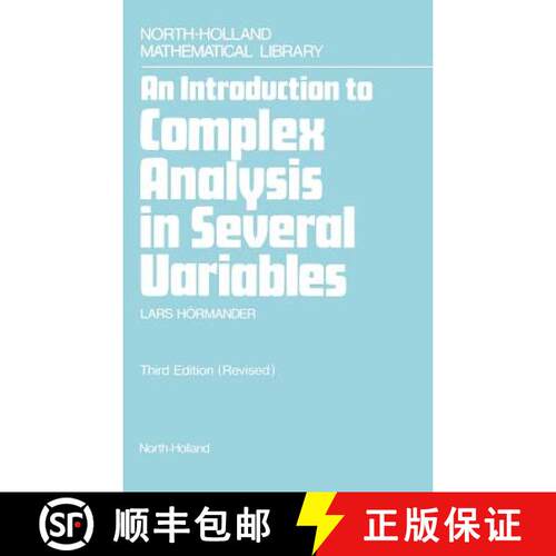 现货 精装 多变量复分析导论 An Introduction to Complex Analysis in Several Variables: Volume 7 [9780444884466]