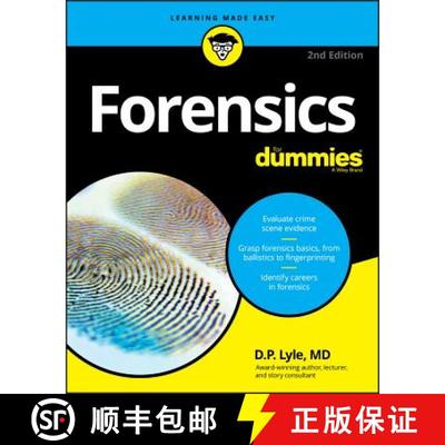 【3-4周达】Forensics For Dummies, 2Nd Edition [Wiley社会科学] [9781119608967]