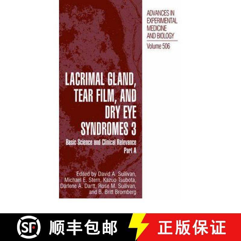 【3-4周达】Lacrimal Gland, Tear Film, and Dry Eye Syndromes 3: Basic Science and Clinical Relevance P... [9780306472824]
