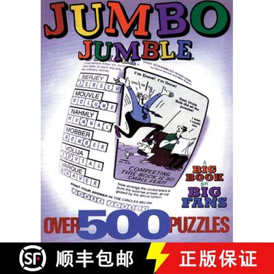 预订 Jumbo Jumble (R): A Big Book for Big Fans [9781572433144]