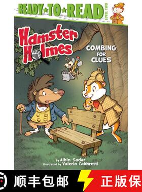 【3-4周达】Hamster Holmes, Combing for Clues: Ready-to-Read Level 2 [9781481420402]