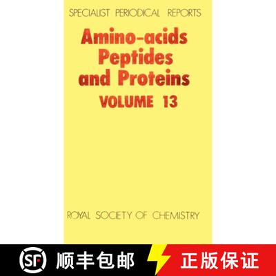 【3-4周达】精装 Amino Acids, Peptides and Proteins : Volume 13 [9780851861142]