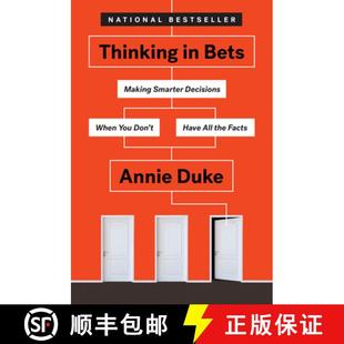 精装 Bets 对赌：信息不足时如何做出明智决策 You 9780735216358 When Thinking 4周达 Smarter Making ... Decisions