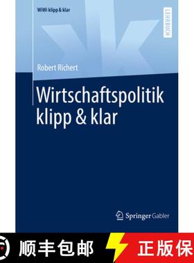 【3-4周达】Wirtschaftspolitik Klipp & Klar [9783658381455]