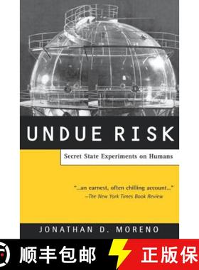 【3-4周达】Undue Risk : Secret State Experiments on Humans [9780415928359]