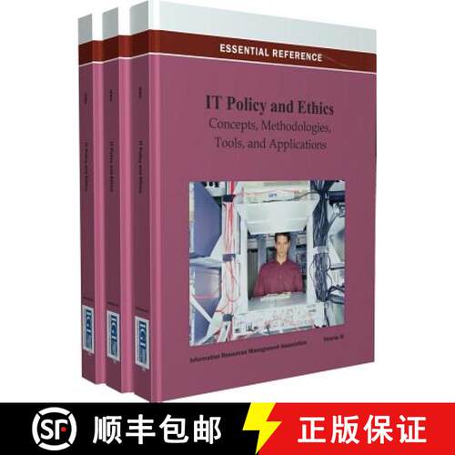 【3-4周达】It Policy and Ethics: Concepts, Methodologies, Tools, and Applications [9781466629196]