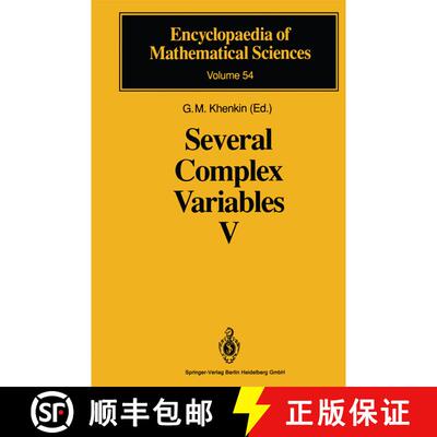 【3-4周达】Several Complex Variables V : Complex Analysis in Partial Differential Equations and Mathe... [9783642634338]