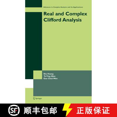 【3-4周达】精装 Real and Complex Clifford Analysis [9780387245355]