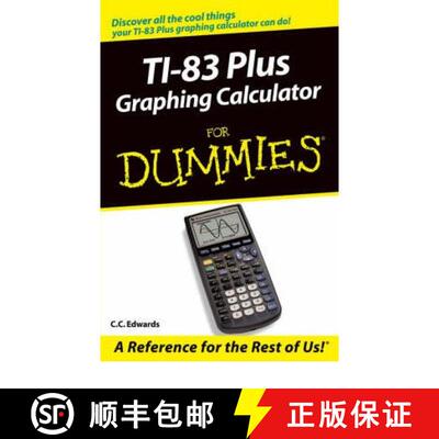 【3-4周达】Ti-83 Plus Graphing Calculator For Dummies [Wiley计算机] [9780764549700]