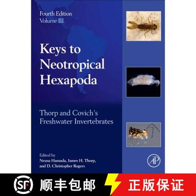 【3-4周达】Thorp and Covich's Freshwater Invertebrates: Volume 3: Keys to Neotropical Hexapoda [9780128042236]