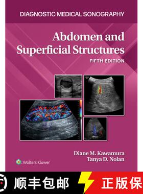 【3-4周达】Diagnostic Medical Sonography: Abdomen and Superficial Structures 5e Lippincott Connect Pr... [9781975174972]