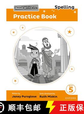 【3-4周达】Read Write Inc. Spelling: Read Write Inc. Spelling: Practice Book 5 (Pack of 30) [9780198305477]