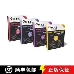 现货 GMAT官方指南2023-2024合集 GMAT Official Guide 2023-2024 Bundle, Focus Edition: Includes GMAT Off... [9781394187751]