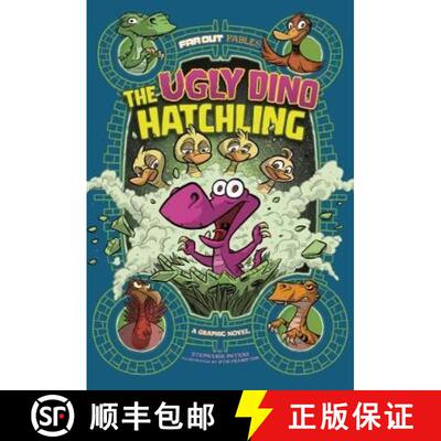 【3-4周达】Ugly Dino Hatchling: A Graphic Novel [9781474750295]